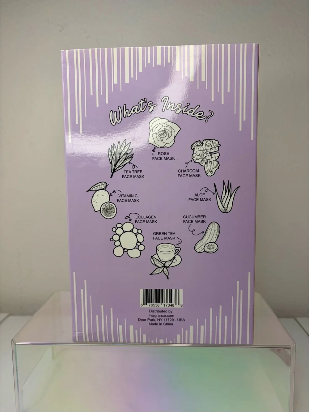 Face masks 8 count